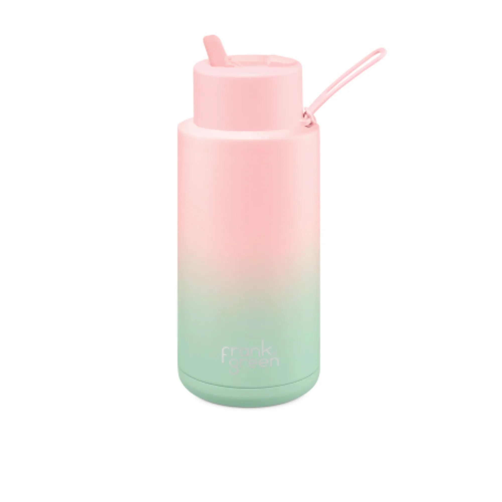 Frank Green Limited Edition Reusable Bottle 1L (34oz) Lilac Haze/Living